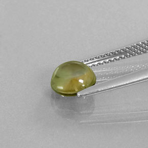 1,30 ctw natürlicher mehrfarbiger Turmalin, Rundschliff, Transparent