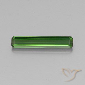 1.44ct Natürlicher Grün Turmalin, Oktagonschliff, VVS-VS, Photo A
