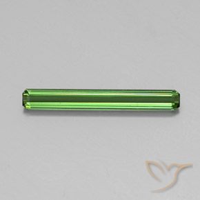 1.50ct Natürlicher Grün Turmalin, Smaragdschliff, VS