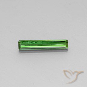 1.51ct Natürlicher Grün Turmalin, Smaragdschliff, VS