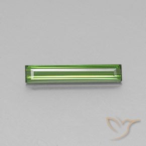 1.72ct Natürlicher Grün Turmalin, Smaragdschliff, VVS