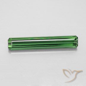 2.00ct Natürlicher Grün Turmalin, Oktagonschliff, VVS-VS, Photo A