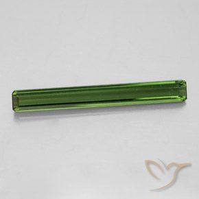 2.09ct Natürlicher Waldgrün Turmalin, Smaragdschliff, VVS-VS