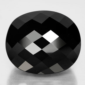 9,17 ctw natürlicher Schörl Turmalin, Oval Schliff, Lichtundurchlässig