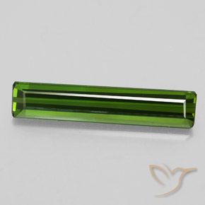 2.36ct Natürlicher tiefgrün Turmalin, Smaragdschliff, VVS-VS