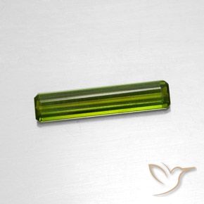 1.88ct Natürlicher Algengrün Turmalin, Smaragdschliff, VVS-VS