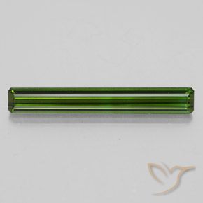 2.49ct Natürlicher Erdiges Grün Turmalin, Oktagonschliff, VVS-VS, Photo A