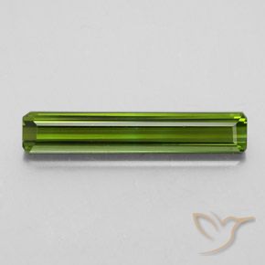 2.47ct Natürlicher Algengrün Turmalin, Smaragdschliff, VVS