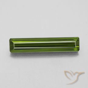 2.61ct Natürlicher Algengrün Turmalin, Smaragdschliff, VVS