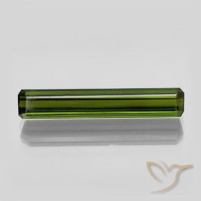 2.70ct Natürlicher Waldgrün Turmalin, Smaragdschliff, VVS-VS
