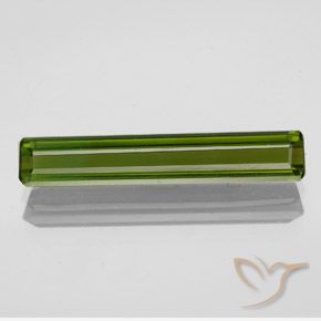 2.29ct Natürlicher Warmes Grün Turmalin, Smaragdschliff, VVS
