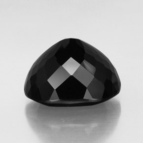 24,64 ctw natürlicher schwarzer Turmalin, Oval Schliff, Lichtundurchlässig