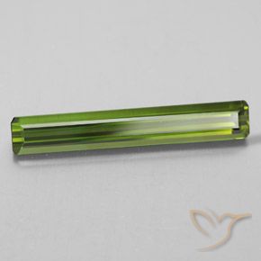 9,17 ctw natürlicher Medium Light Green Turmalin, Oktagonschliff, VVS