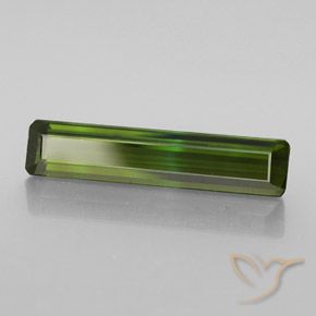 9,17 ctw natürlicher Medium Light Green Turmalin, Oktagonschliff, VVS-VS