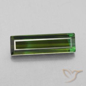 2.92ct Natürlicher Waldgrün Turmalin, Smaragdschliff, VS-SI