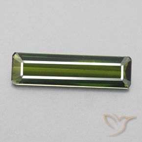 2.20ct Natürlicher Waldgrün Turmalin, Smaragdschliff, VS