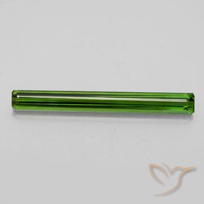 2.49ct Natürlicher Waldgrün Turmalin, Smaragdschliff, VVS