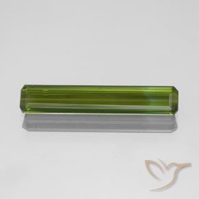 1.14ct Natürlicher Waldgrün Turmalin, Oktagonschliff, VVS, Photo A