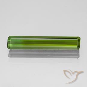 1.52ct Natürlicher Algengrün Turmalin, Smaragdschliff, VVS