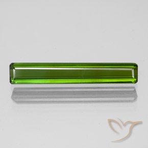 1.44ct Natürlicher Algengrün Turmalin, Smaragdschliff, VS