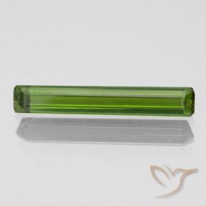 1.00ct Natürlicher Algengrün Turmalin, Smaragdschliff, VS