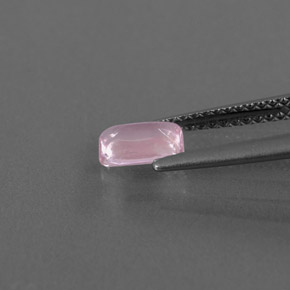 0,57 ctw natürlicher rosafarbener Turmalin, Transparent, Transparent / Lichtdurchlässig