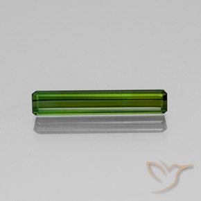 2.82ct Natürlicher Waldgrün Turmalin, Smaragdschliff, SI