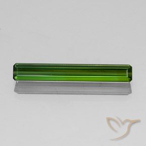 2.69ct Natürlicher Erdiges Grün Turmalin, Smaragdschliff, VVS-VS