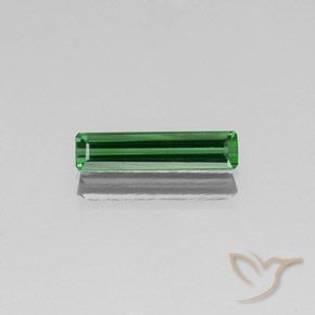 1.29ct Natürlicher hellgrün Turmalin, Smaragdschliff, VS