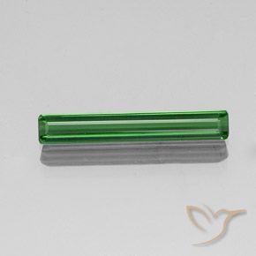 1.77ct Natürlicher Grün Turmalin, Smaragdschliff, VVS