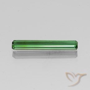 1.53ct Natürlicher Grün Turmalin, Smaragdschliff, VVS-VS