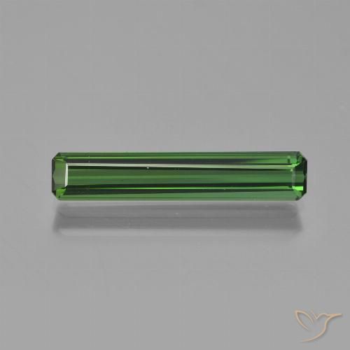 1.92ct Natürlicher Grün Turmalin, Oktagonschliff, VS-SI, Photo A