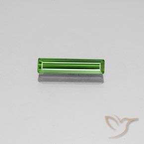 1.93ct Natürlicher Grün Turmalin, Smaragdschliff, VVS-VS