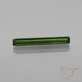 2.25ct Natürlicher Erdiges Grün Turmalin, Smaragdschliff, VVS