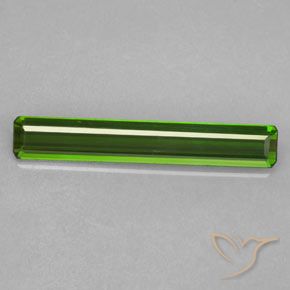 1.69ct Natürlicher Waldgrün Turmalin, Smaragdschliff, VVS-VS