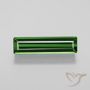 1.60ct Natürlicher Waldgrün Turmalin, Smaragdschliff, VVS