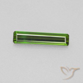 1.60ct Natürlicher tiefgrün Turmalin, Smaragdschliff, VVS-VS