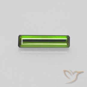 1.72ct Natürlicher Waldgrün Turmalin, Smaragdschliff, VVS
