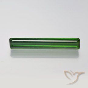 1.54ct Natürlicher Waldgrün Turmalin, Smaragdschliff, VVS-VS