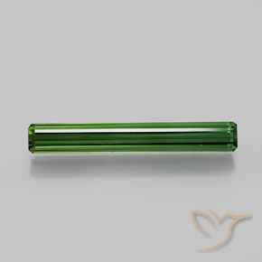 1.76ct Natürlicher tiefgrün Turmalin, Smaragdschliff, VVS-VS