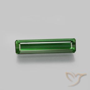 1.77ct Natürlicher Grün Turmalin, Smaragdschliff, VS