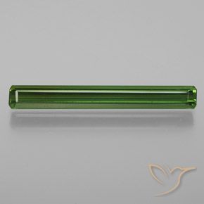 1.92ct Natürlicher Waldgrün Turmalin, Smaragdschliff, VVS-VS