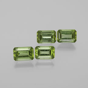 2.32 ct natürliche Waldgrün Turmalin-Edelsteine, Smaragdschliff, VS
