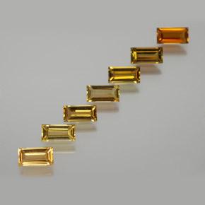 2,39 ct natürliche Mittel braun Turmalin-Edelsteine, Baguette, VS