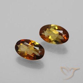 1.67 ct natürliche Rotgoldbraun Turmalin-Edelsteine, Oval, VS