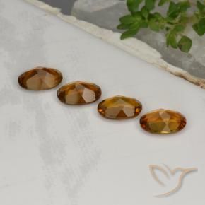 2.76 ct natürliche gold-braun Turmalin-Edelsteine, Oval Schliff, VS