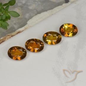 3.08 ct natürliche Karamellbraun Turmalin-Edelsteine, Oval, VVS