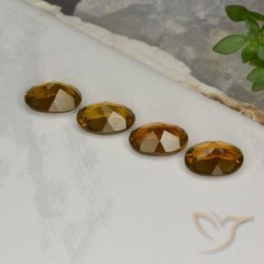 3.08 ct natürliche Karamellbraun Turmalin-Edelsteine, Oval, VVS