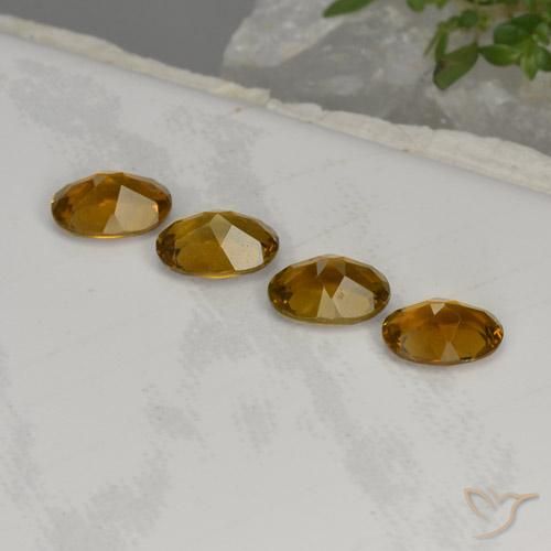 3.07 ct natürliche Warmes Braun Turmalin-Edelsteine, Oval, VS