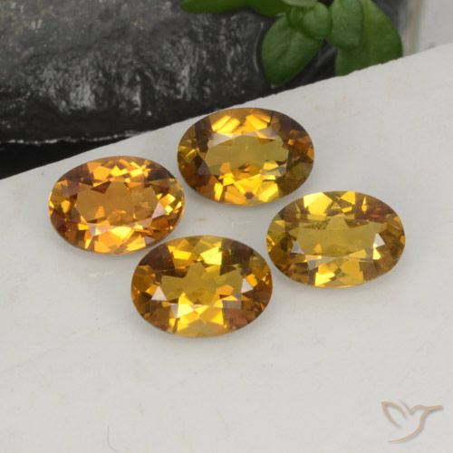 2.88 ct natürliche bräunlich-gold Turmalin-Edelsteine, Oval, VVS-VS